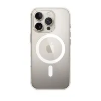 Чехол накладка Clear MagSafe iPhone 15 Pro Прозрачная