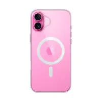 Чехол накладка Clear MagSafe iPhone 16 Прозрачная