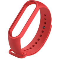 Ремешок Силикон Mi Band 5/6 Красный
