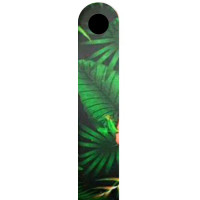 Ремешок Принт Mi Band 5/6 Папоротник / Черный