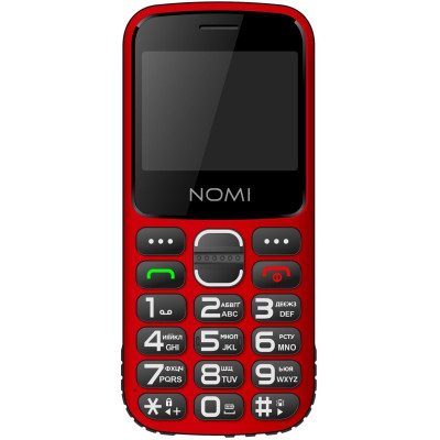 Мобільний телефон Nomi i2320 Red, червоний