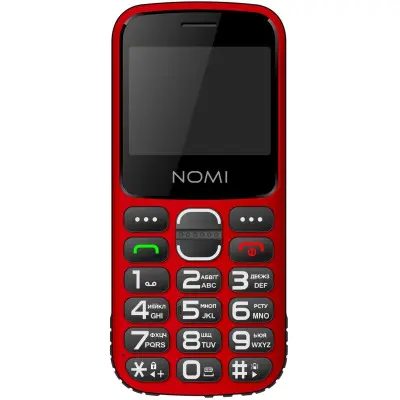 Мобільний телефон Nomi i2320 Red, червоний