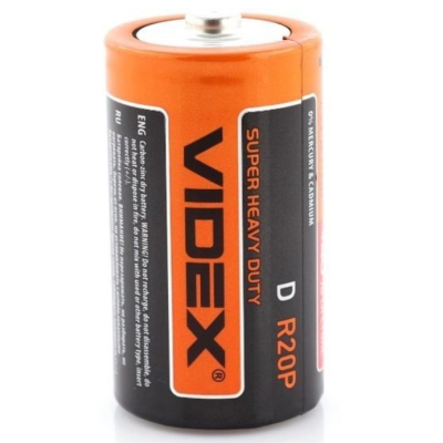 Батарейка Videx R20 (D)