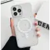 Чехол накладка GROSH MagSafe iPhone 11 Белая