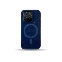 Чехол накладка GROSH MagSafe iPhone 12/12 Pro Темно-Синяя Чехол накладка GROSH MagSafe iPhone 12/12 Pro Темно-Синяя