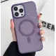 Чехол накладка GROSH MagSafe iPhone 12/12 Pro Фиолетовая