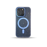 Чехол накладка GROSH MagSafe iPhone 13 Голубая