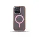 Чехол накладка GROSH MagSafe iPhone 13 Розовая