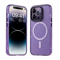 Чехол накладка GROSH MagSafe iPhone 14 Фиолетовая Чехол накладка GROSH MagSafe iPhone 14 Фиолетовая
