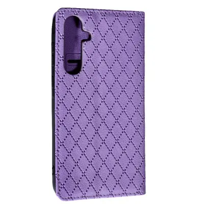 Чехол-книжка Deluxe Samsung A556 (A55 5G) Фиолетовая Чехол-книжка Deluxe Samsung A556 (A55 5G) Фиолетовая