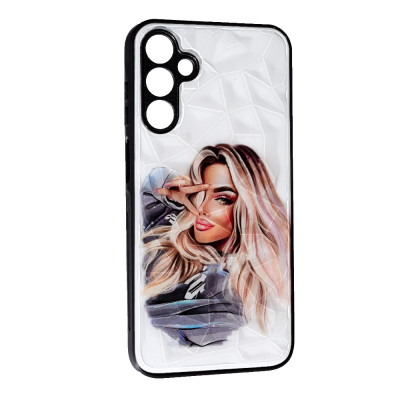 Чехол накладка Prisma Ladies Samsung A155 (A15) Девушка