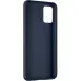 Чехол накладка Leather Samsung A315 (A31) Темно-синяя