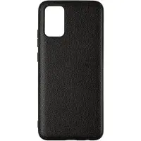Чехол накладка Leather Samsung A725 (A72) Черная