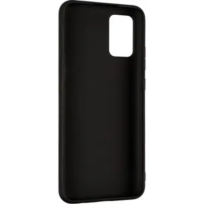 Чехол накладка Leather Samsung A725 (A72) Черная