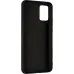 Чехол накладка Leather Samsung A725 (A72) Черная