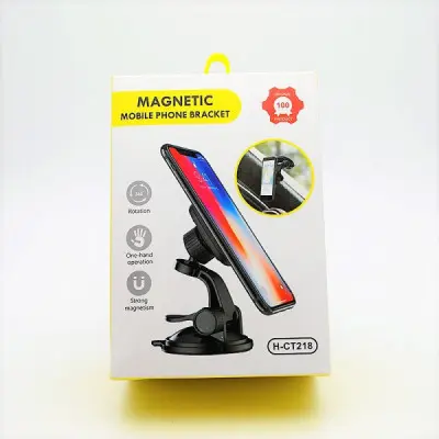 Автодержатель Magnetic CT218 Black, Чёрный
