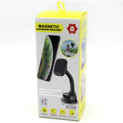 Автодержатель Magnetic CT333 Black, Черный