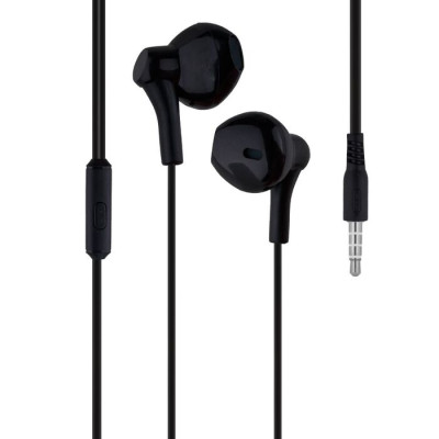 Провідні навушники-вкладиші XO EP39 Black, чорний
