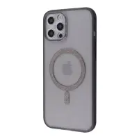 Чехол накладка WAVE Brilliant MagSafe iPhone 12 Черная