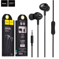 Проводные вакуумные наушники-гарнитура Hoco M3 Черные Проводные вакуумные наушники-гарнитура Hoco M3 Черные