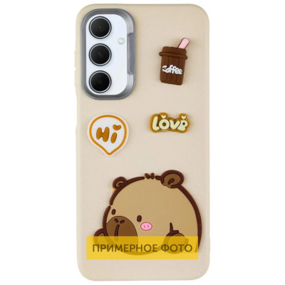 Чехол накладка Leather Toys Xiaomi Redmi Note 13 Pro 4G Capybara Писок Чехол накладка Leather Toys Xiaomi Redmi Note 13 Pro 4G Capybara Писок