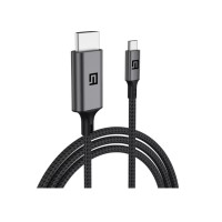 Кабель Armor Type-C - HDMI 2m 4K Чорний