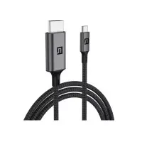 Кабель Armor Type-C - HDMI 2m 4K Чорний