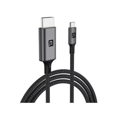 Кабель Armor Type-C - HDMI 2m 4K Чорний