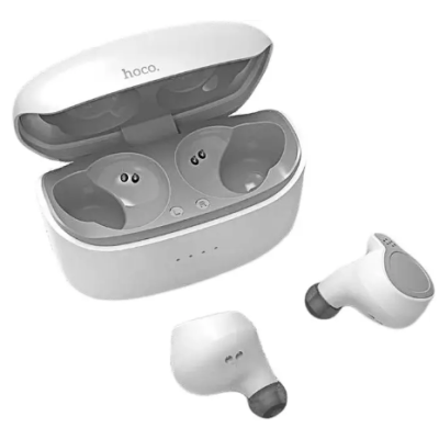 Безпровідні навушники HOCO ES47 Shelly TWS White в чохлі для зарядки BT5.0, білий