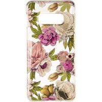Чехол накладка Flowers Shine Samsung G970 (S10e) Роза