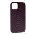 Чехол накладка Santa Barbara Snake iPhone 15 Фиолетовая