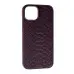 Чехол накладка Santa Barbara Snake iPhone 15 Фиолетовая