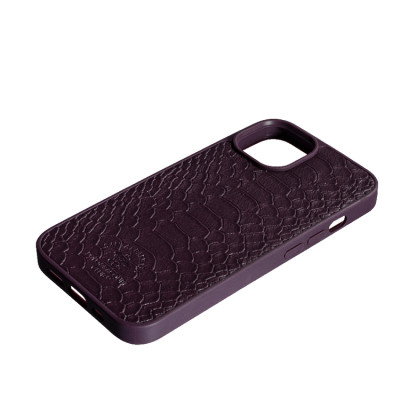 Чехол накладка Santa Barbara Snake iPhone 15 Фиолетовая