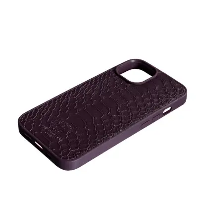 Чехол накладка Santa Barbara Snake iPhone 15 Фиолетовая