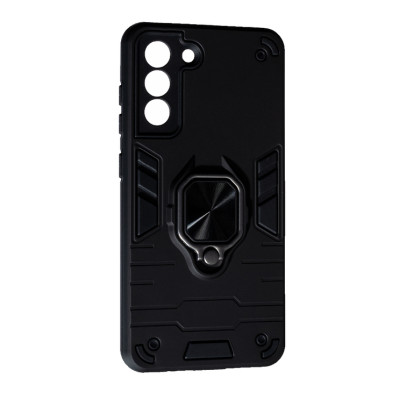 Чехол накладка Antishock Samsung G990 S21 FE Черная