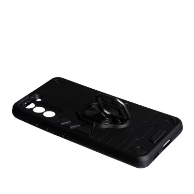 Чехол накладка Antishock Samsung G990 S21 FE Черная