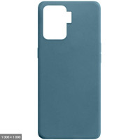 Чохол накладка Candy OPPO Reno 5 Lite Синя / Powder Blue Чохол накладка Candy OPPO Reno 5 Lite Синя / Powder Blue