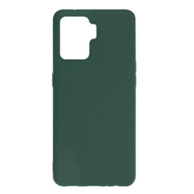 Чехол накладка Candy OPPO Reno 5 Lite Зеленая/Forest Green