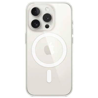 Чехол Накладка Clear Case MagSafe iPhone 13 Pro Max Прозрачная