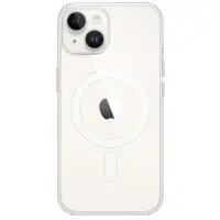 Чехол Накладка Clear Case MagSafe iPhone 14 Прозрачная