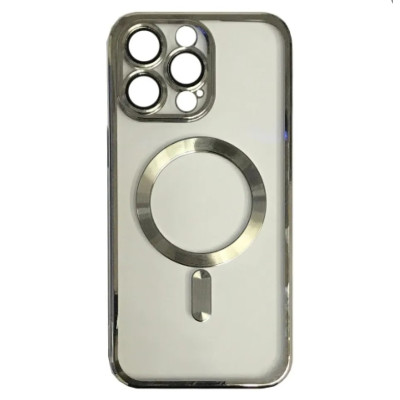 Чехол Накладка Metal Matte MagSafe iPhone 13 Pro Max Natural Titanium