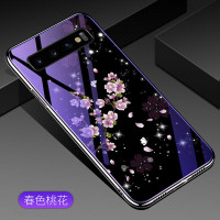 Чехол накладка Glass Fantasy Samsung G975 (S10+) Цветение Чехол накладка Glass Fantasy Samsung G975 (S10+) Цветение