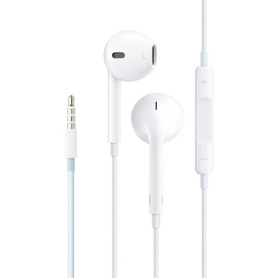 Проводные наушники-гарнитура Apple EarPods MD827ZM/B White, белые