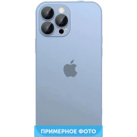 Чехол накладка Sapphire Matte iPhone 14 Pro Синяя /Sierra Blue