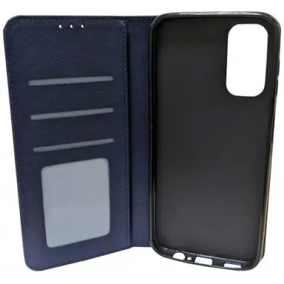 Чехол-Книжка DM Book Сase Leather Motorola E13 Темно-Синяя