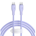 Кабель дата Baseus Pudding Type-C to Type-C 100w 1.2м Фиолетовый