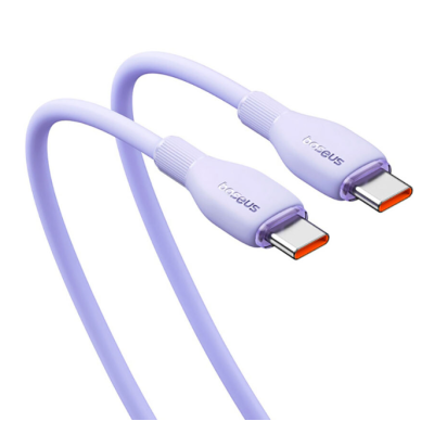 Кабель дата Baseus Pudding Type-C to Type-C 100w 1.2м Фиолетовый