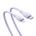Кабель дата Baseus Pudding Type-C to Lightning 2.4A 1.2м Фиолетовый Кабель дата Baseus Pudding Type-C to Lightning 2.4A 1.2м Фиолетовый