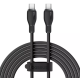Кабель дата Baseus Pudding Type-C to Type-C 100w 1.2м Чорний