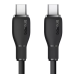 Кабель дата Baseus Pudding Type-C to Type-C 100w 1.2м Черный